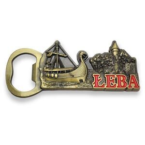 Poland Bottle Beer Opener Fridge Refrigerator‎ Magnet Travel Souvenir Leba Gift